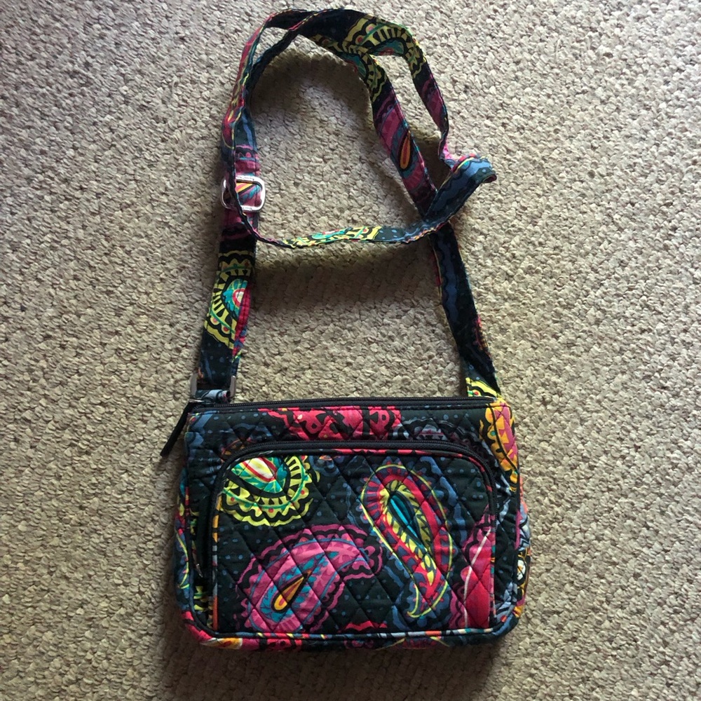 Vera Bradley Quilted Crossbody Mini Hipster.